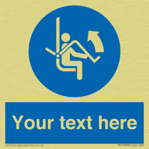 Custom Mandatory: Open safety bar of chairlift